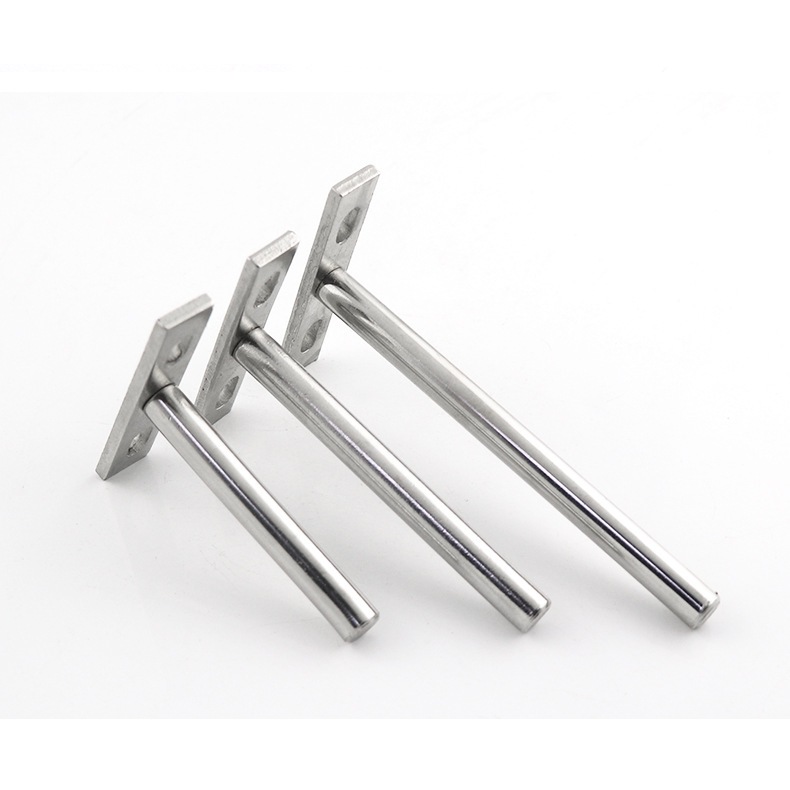 🏡DC.HUI🏡 เหล็กรับชั้น ชั้นติดผนังแบบยึดพุก เหล็กรับชั้นวางของแบบซ่อนขาเหล็ก แกนเหล็กรับชั้น ฉากรับชั