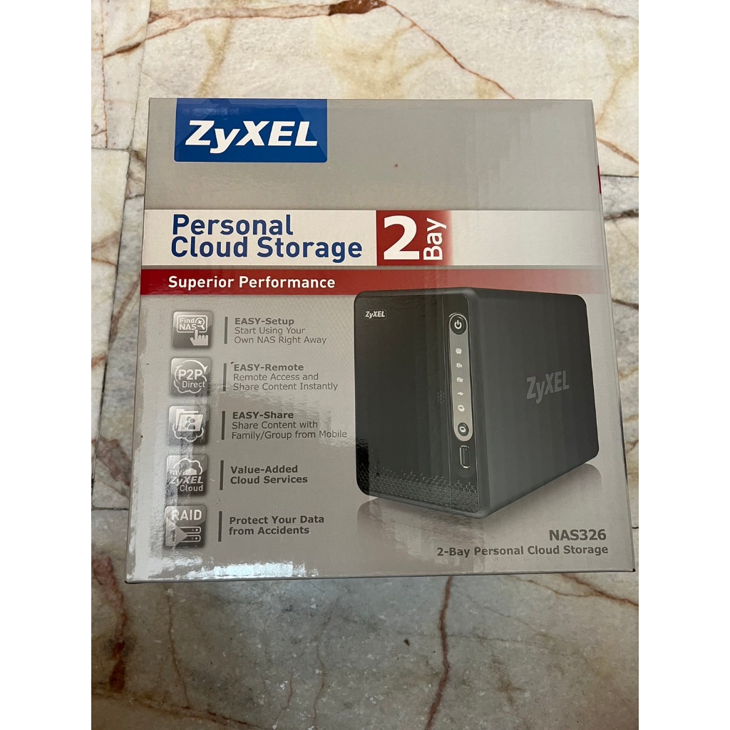 NAS326 ZyXEL Personal Cloud Storage 2 Bay