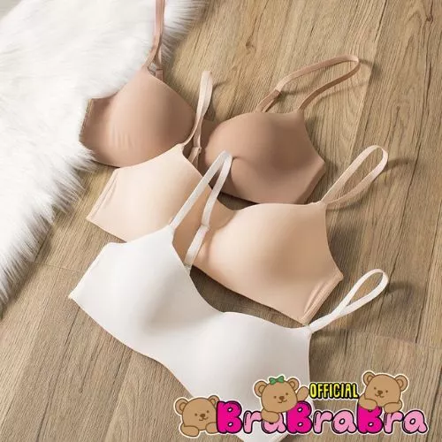 [ส่งจากไทย] 𝑩𝒓𝒂𝑩𝒓𝒂𝑩𝒓𝒂 #bra-234 เสื้อชั้นใน ไร้ขอบ ผ้าดีมาก โทนนู้ด