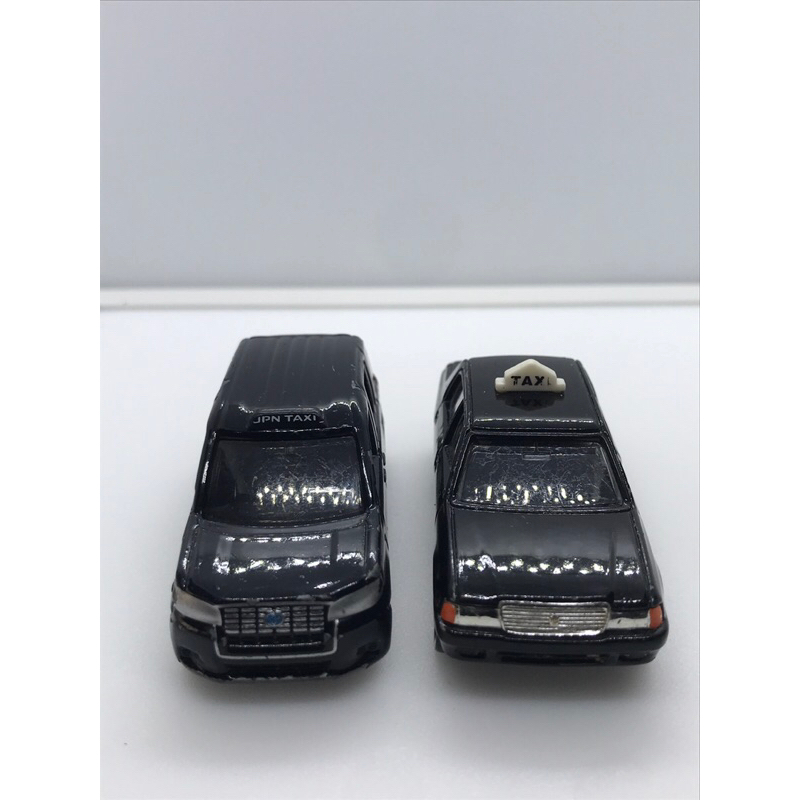 🟣🟡Tomica Toyota JPN & Crown Comfort Taxi