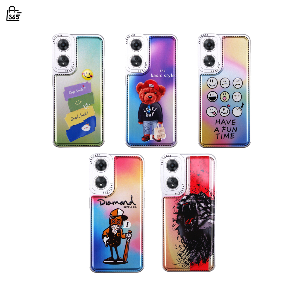 เคส สำหรับ OPPO A78 5G A58 5G เคสซิลิโคนนิ่ม สกรีนลาย ลายการ์ตูน กันกล้อง