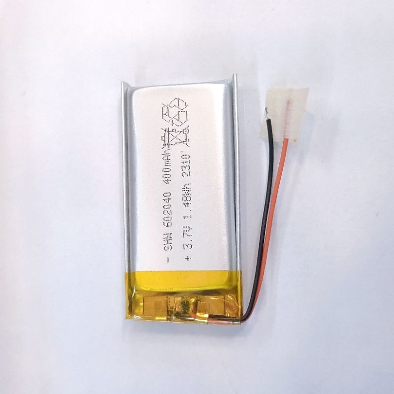 3.7v 400mah  602040 Li-Po li ionแบตเตอรี่ สำหรับMp3 MP4  กล้องติดรถยนต์