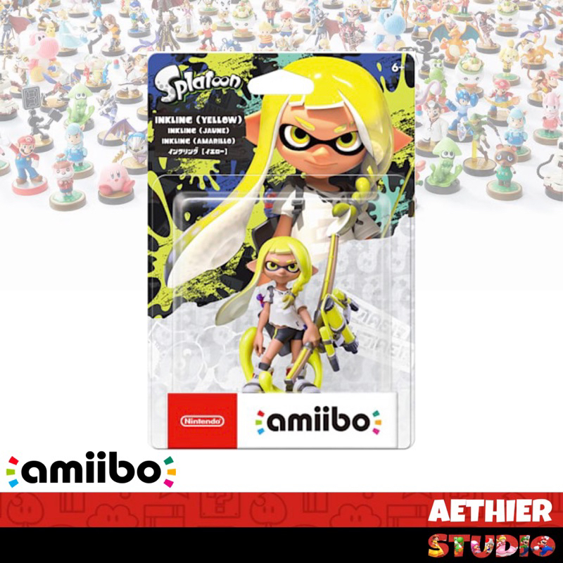 Nintendo Amiibo : INKING (Yellow)
