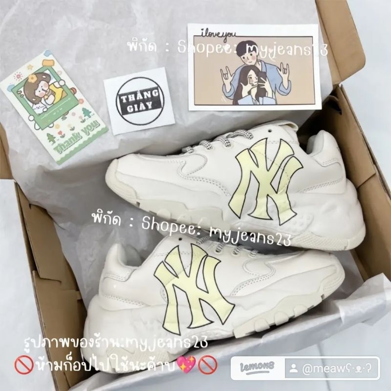 🔥ลดพิเศษ🔥MLB BIG BALL Chunky MONO HEEL พร้อมส่ง