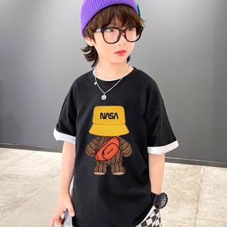 H468เสื้อยืดแขนสั่งเด็ก.ผ้านุ่นใส่สบายทั้งเด็กชายกับเด็กหญิง