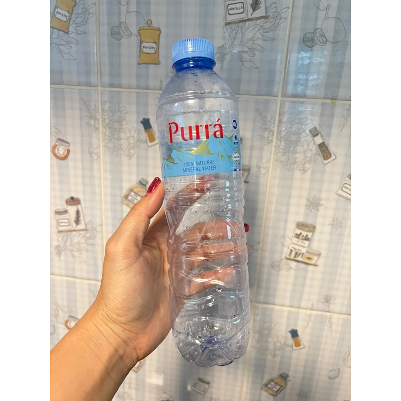 ขวดเปล่าน้ำแร่ Purra size 600 ml.