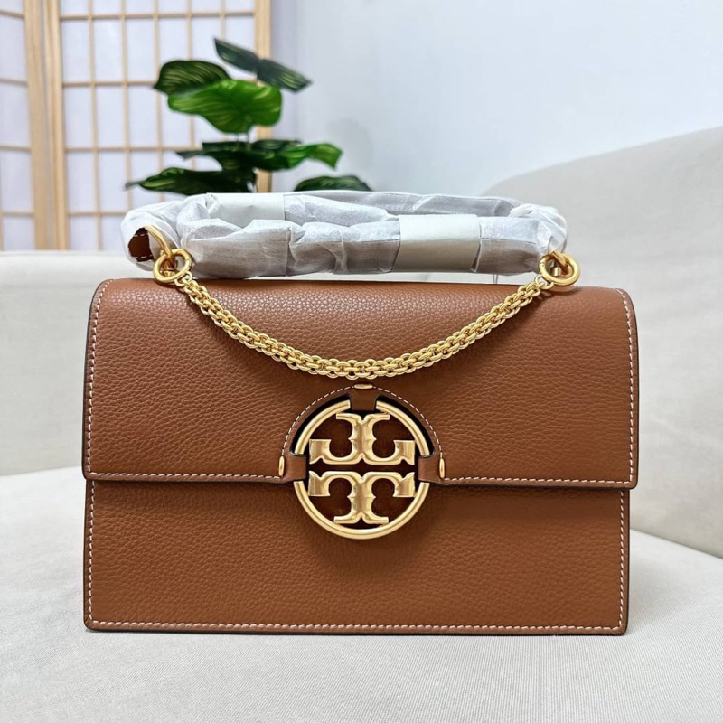 TORY BURCH MILLER FLAP SHOULDER BAG