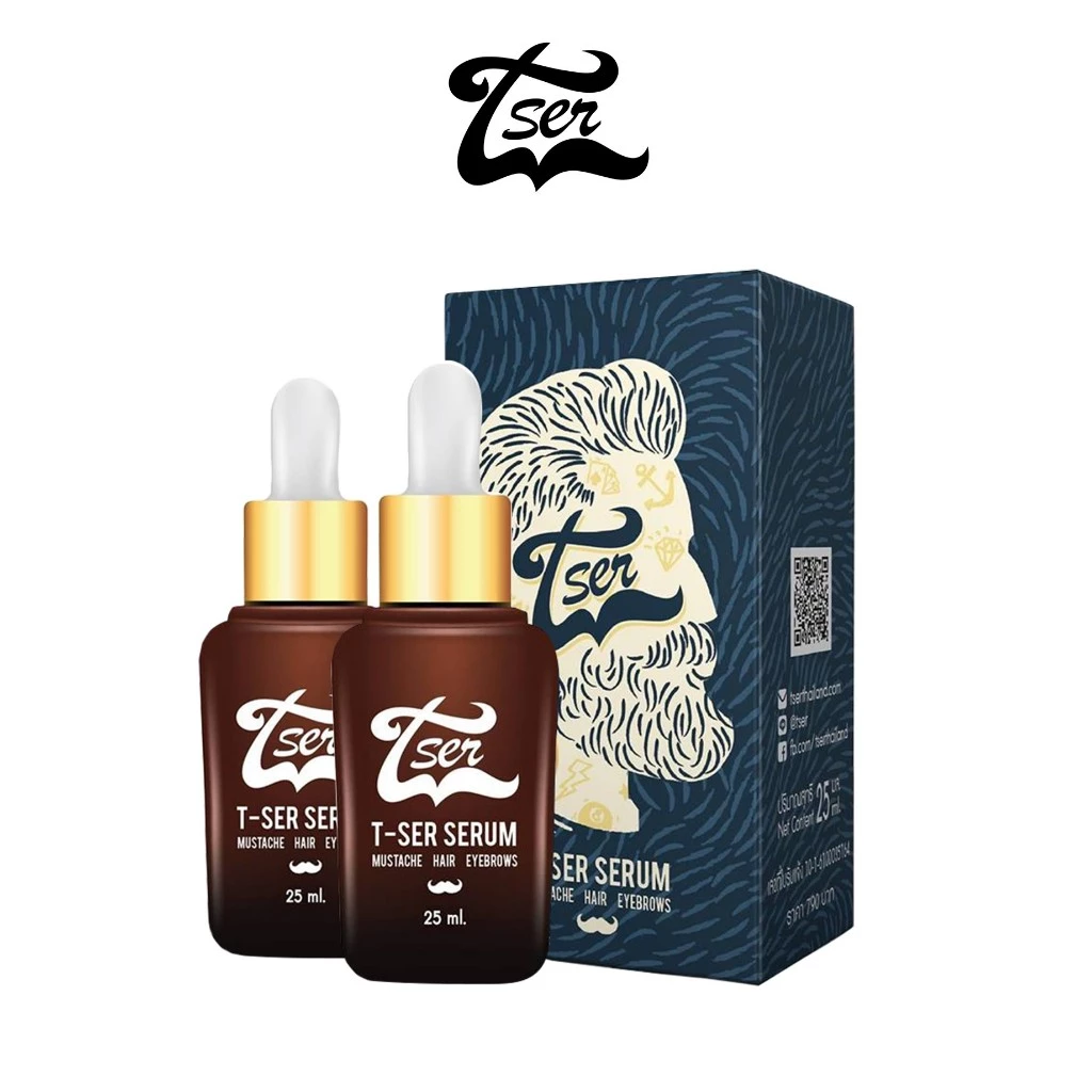 [ส่งฟรี] เซรั่มปลูกคิ้ว T-Ser บำรุงขนคิ้ว ที่ปลูกคิ้วดก น้ำยาปลูกคิ้ว (2ขวด)