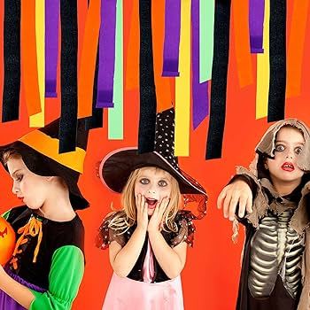 กระดาษเครป กระดาษย่น ม่านสายรุ้ง 4.5*25m Crepe Paper/ Streamers Paper Birthday Halloween Party Backd