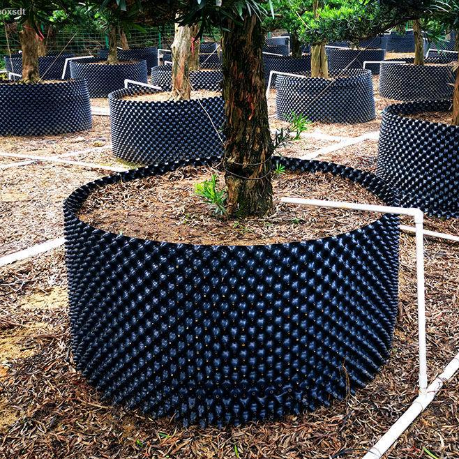air pot กระถางต้นไม้กระถาง air pot Root controller ระบายน้ำ board ต้นไม้ใหญ่ปลูกรอบ tree board พลาสติกสีดำต้นไม้ปลูก boa
