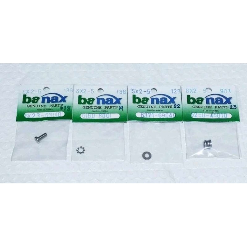 ชุดไลน์โรลเลอร์ ครบชุด 4ชิ้น  Banax รุ่น SX ใส่ได้ทุกขนาด