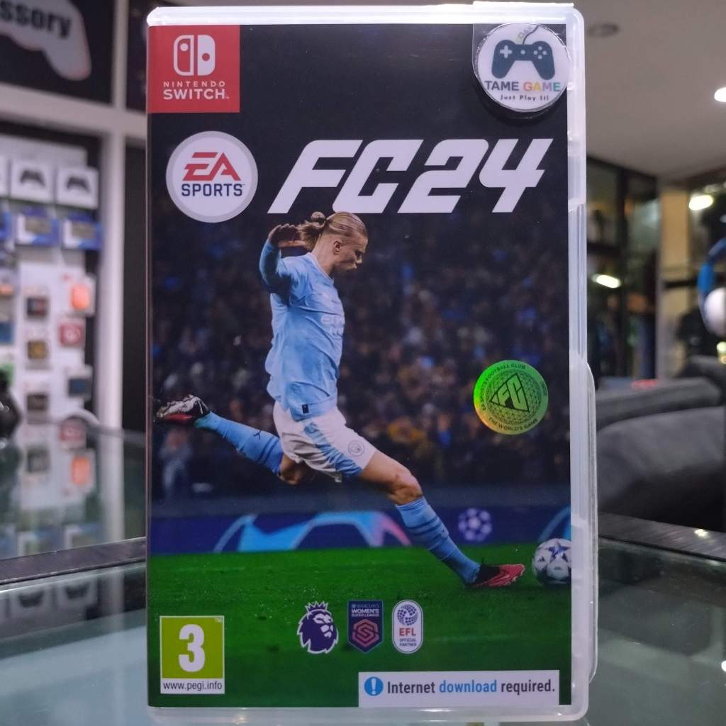 (ภาษาอังกฤษ) มือ2 EA Sports FC24 แผ่นเกม Nintendo Switch มือสอง (EA Sports FIFA 24)