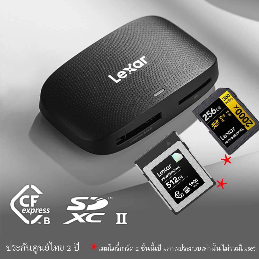 Lexar Professional CFexpress Type B / SD UHS-II  USB 3.2 Gen 2 Reader