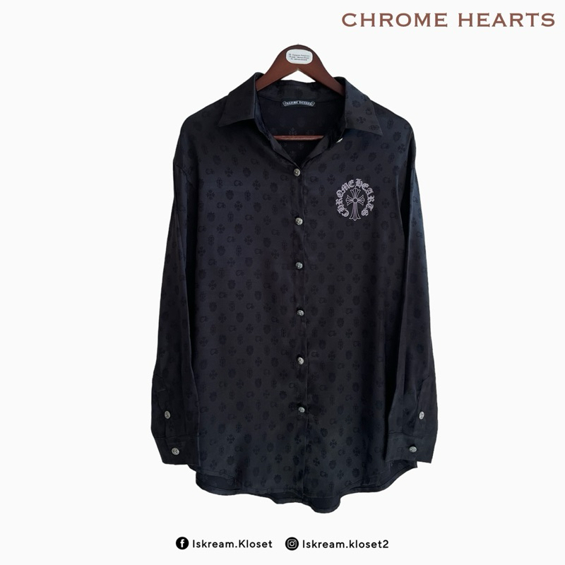 CHROME HEARTS Shirt เชิ้ตแขนยาวมือสอง✔️