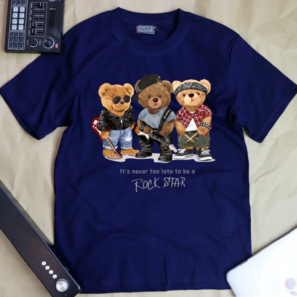 เสื้อยืดลาย หมี 3 ตัว #เสื้อยืดหมี #เสื้อยืดไซส์ใหญ่ #LICKPUK #ขายส่งเสื้อยืด