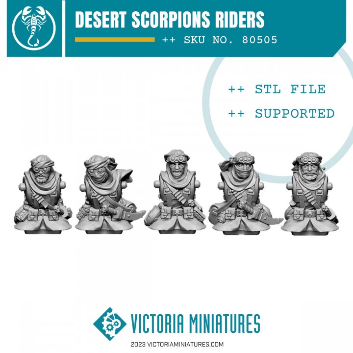 Desert scorpions raiders