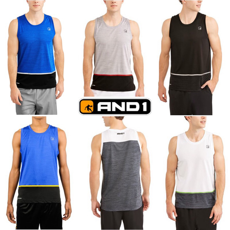 เสื้อแขนกุด AND1 Men's Half Court Tank