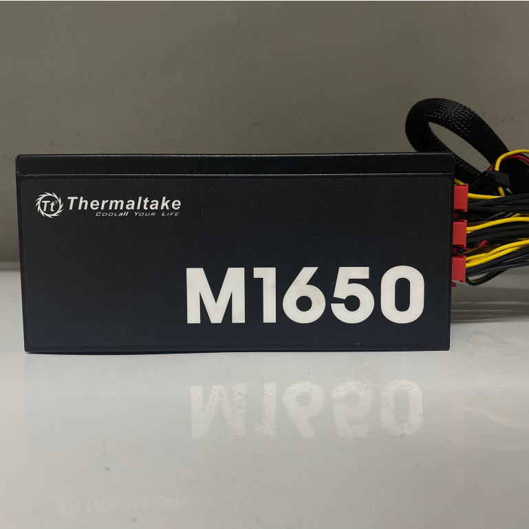 POWER PSU THERMALTAKE TTP-1650FNSAB M1650 1650W +80 PLUS GOLD พาวเวอร์ สินค้ามือสอง ใช้งานได้ปกติ MAXCOM