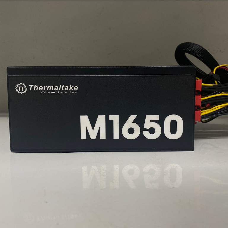 POWER PSU THERMALTAKE TTP-1650FNSAB M1650 1650W +80 PLUS GOLD พาวเวอร์ สินค้ามือสอง ใช้งานได้ปกติ MA