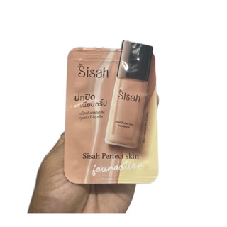 รองพื้น Sisah ปกปิด บางเบา ไม่หนักหน้า(แพคเกจใหม่แบบซอง)