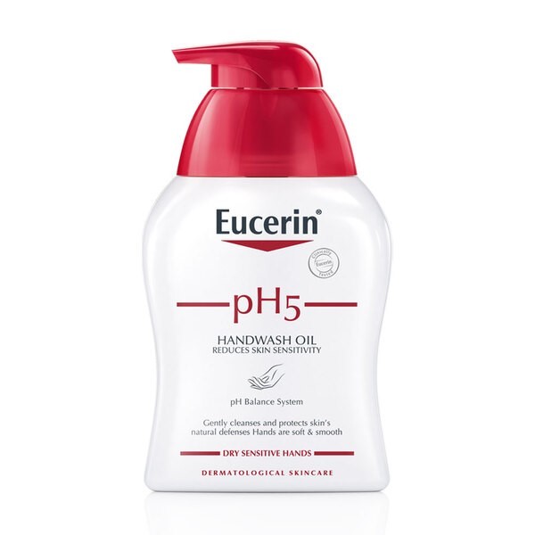 Eucerin pH5 HANDWASH Oil 250ml. ยูเซอรีน พีเอช 5 แฮนด์ วอช ออยล์ เจลล้างมือ