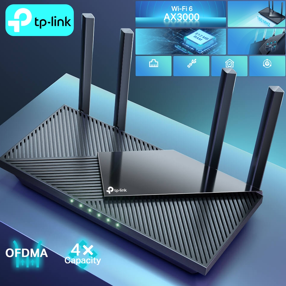 [แพ็คใน 30 นาที] Archer AX55 Router AX3000 Dual Band Gigabit Wi-Fi 6 Router