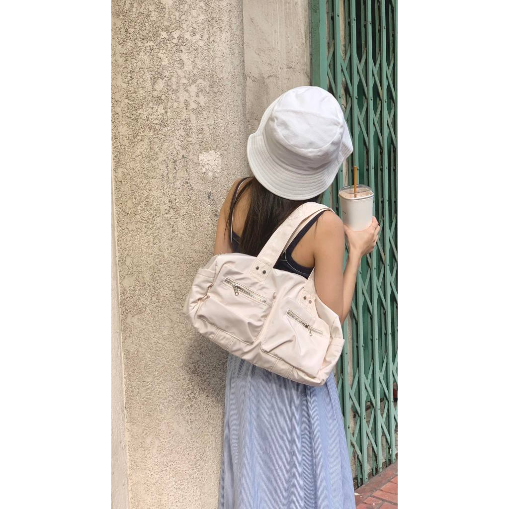 Tinytreetown - Nylon salmon simple bag