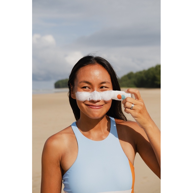 COCOSUNSHINE FACE STICK 17g Sun stick zinc กันแดดชนิดแท่ง สำหรับเซิร์ฟและกีฬาทางน้ำ - รูปที่ 3