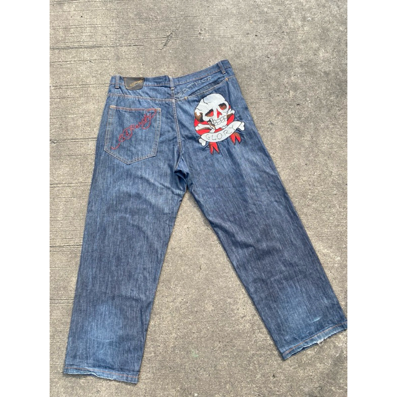 ed hardy skull jeans