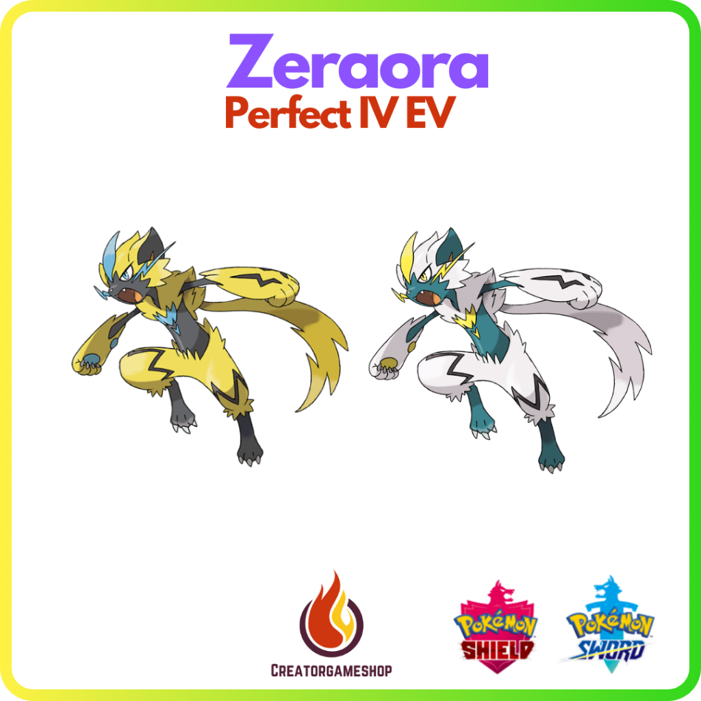 Pokémon Sword and Shield Pokemon Zeraora