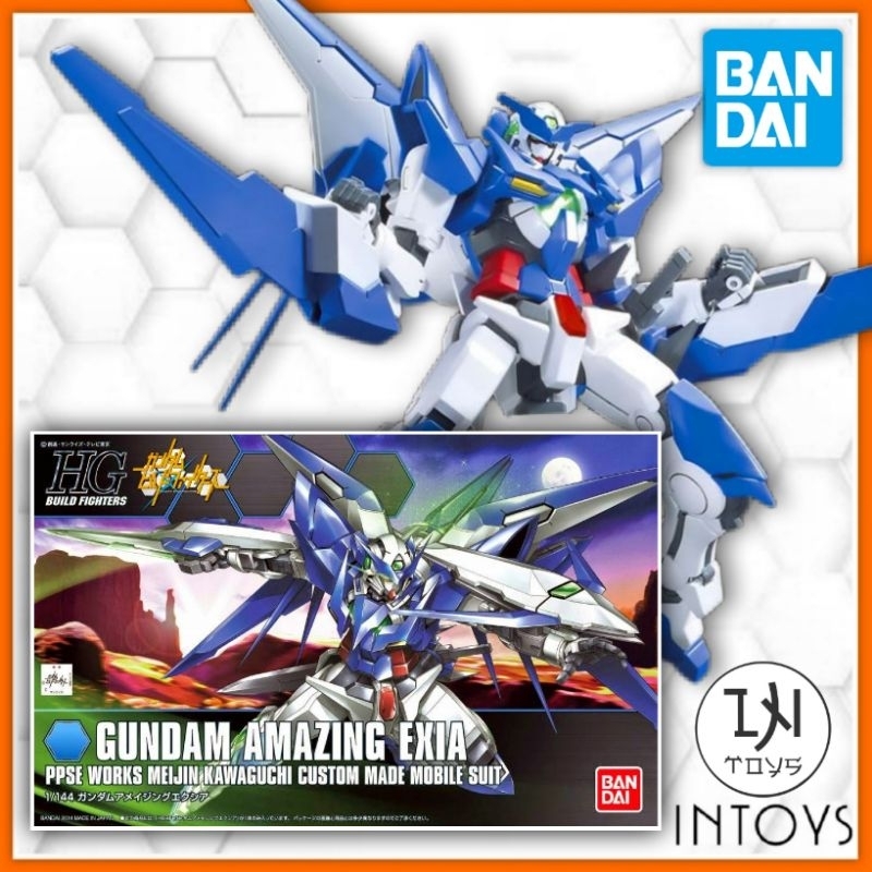 BANDAI - (HG) 1/144 GUNDAM AMAZING EXIA ( Gunpla/Gundam Plastic Kits)