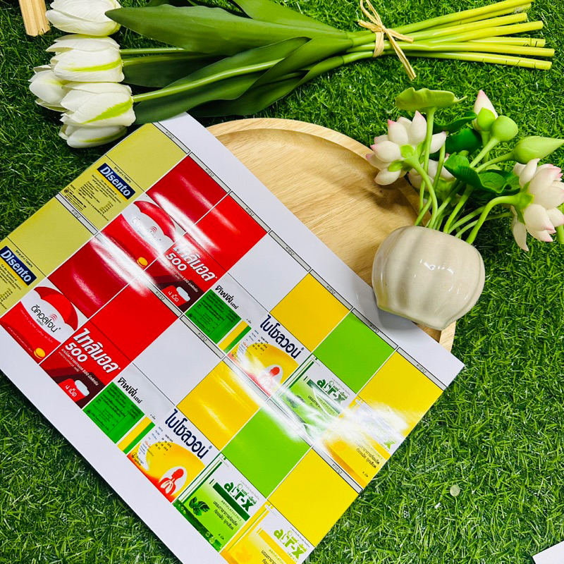 เหรียญโปรยทานเเบบซองยาพารา