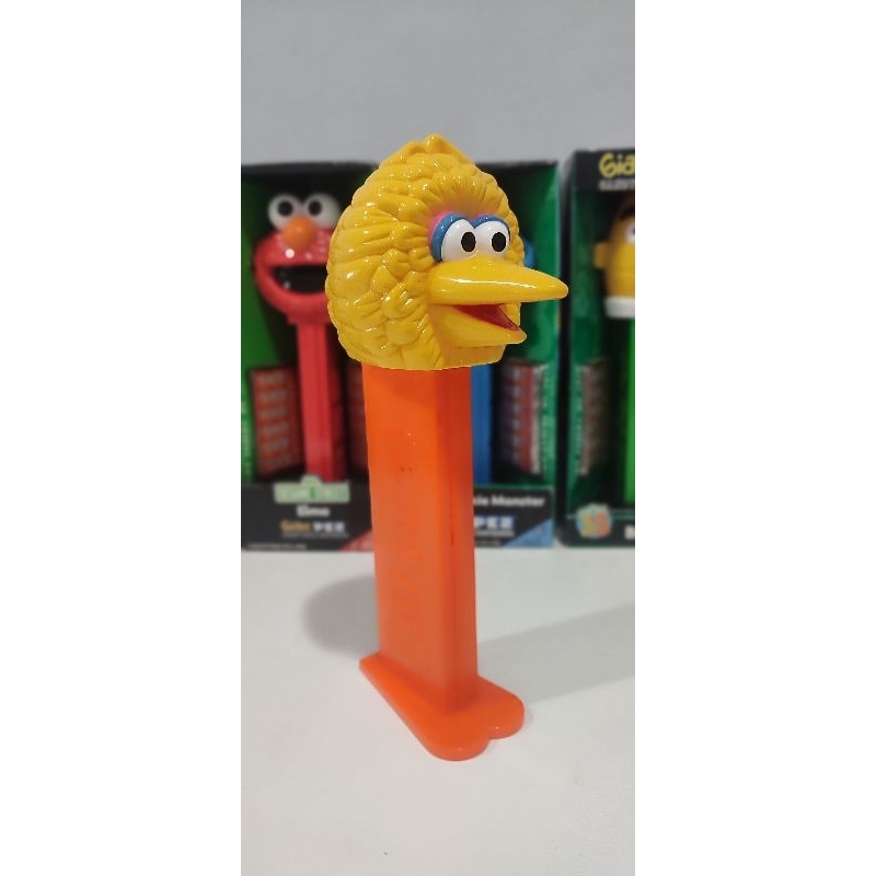 Giant PEZ candy sesame Street ไซส์ใหญ่มาก ไม่มีกล่องและลูกอมค่ะ