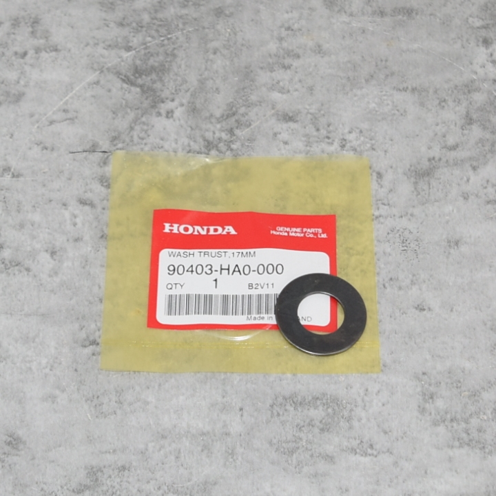 แหวนรอง 17มิล แหวนรองเรือน ครัชเวฟ100 แท้ศูนย์ฮอนด้า ราคา/1ชิ้น 90403-HA0-000