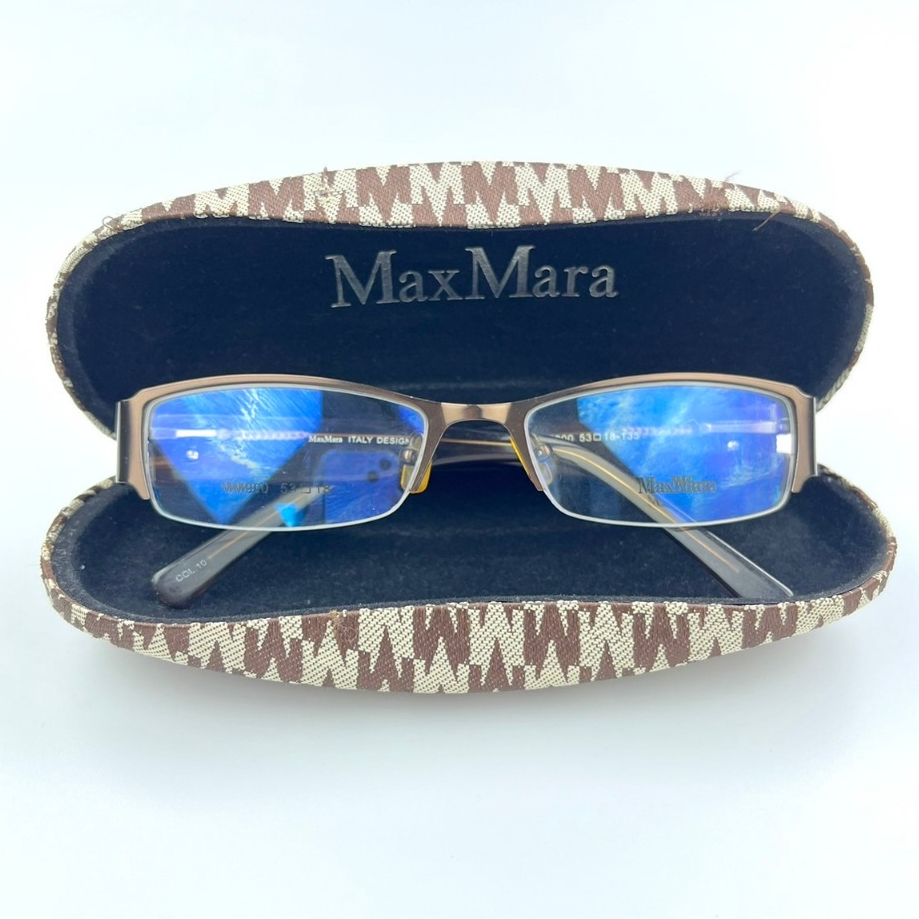 Max Mara กรอบแว่นตา แว่่นสายตา สำหรับเลนส์สายตา งานพรีเมี่ยม แบรนด์ดัง ดีไซน์สุดหรู (#MM2)