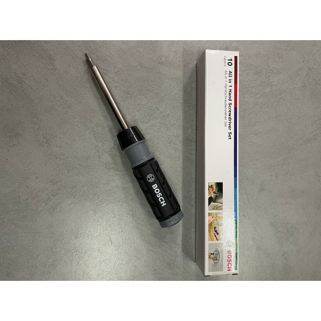 2607017653 BOSCH ไขควงด้ามฟรีหัวแม่เหล็ก พร้อมดอกไขควง All in One Hand Screwdriver Set – 2607017653 ราคา ถูกที่สุด ดีลบีเคเค แกลเลอรีภาพที่ 6