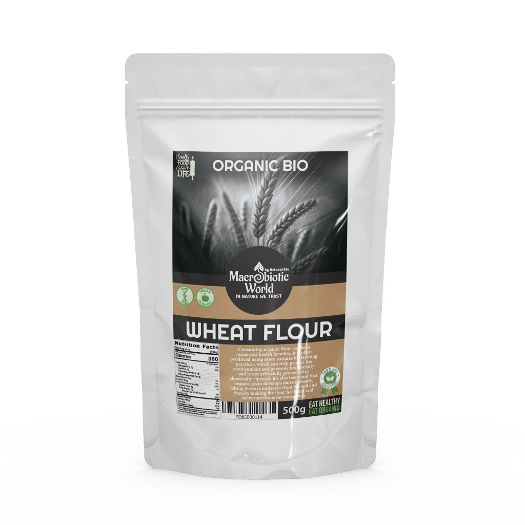 Organic/Bio Wheat Flour | แป้งสาลี 500g