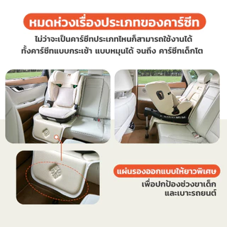 เบาะรองคาร์ซีท SEEC Carseat Protector
