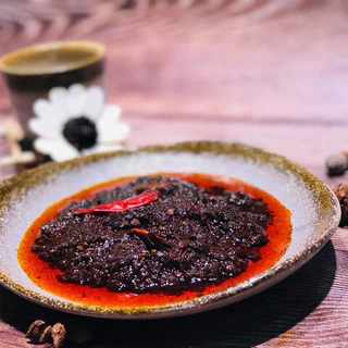 รุ่นเก่า*อร่อยมาก ซุปชาบูหม่าล่าฉงชิ่งแบบไม่มีนำ้มันวัวซุปหม่าล่าน้ำมันพืช150g