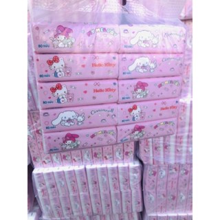กระดาษทิชชู่ลายการ์ตูนคละลาย  หนา3ชั้น 240แผ่น / ทิชชู่หมีอว…