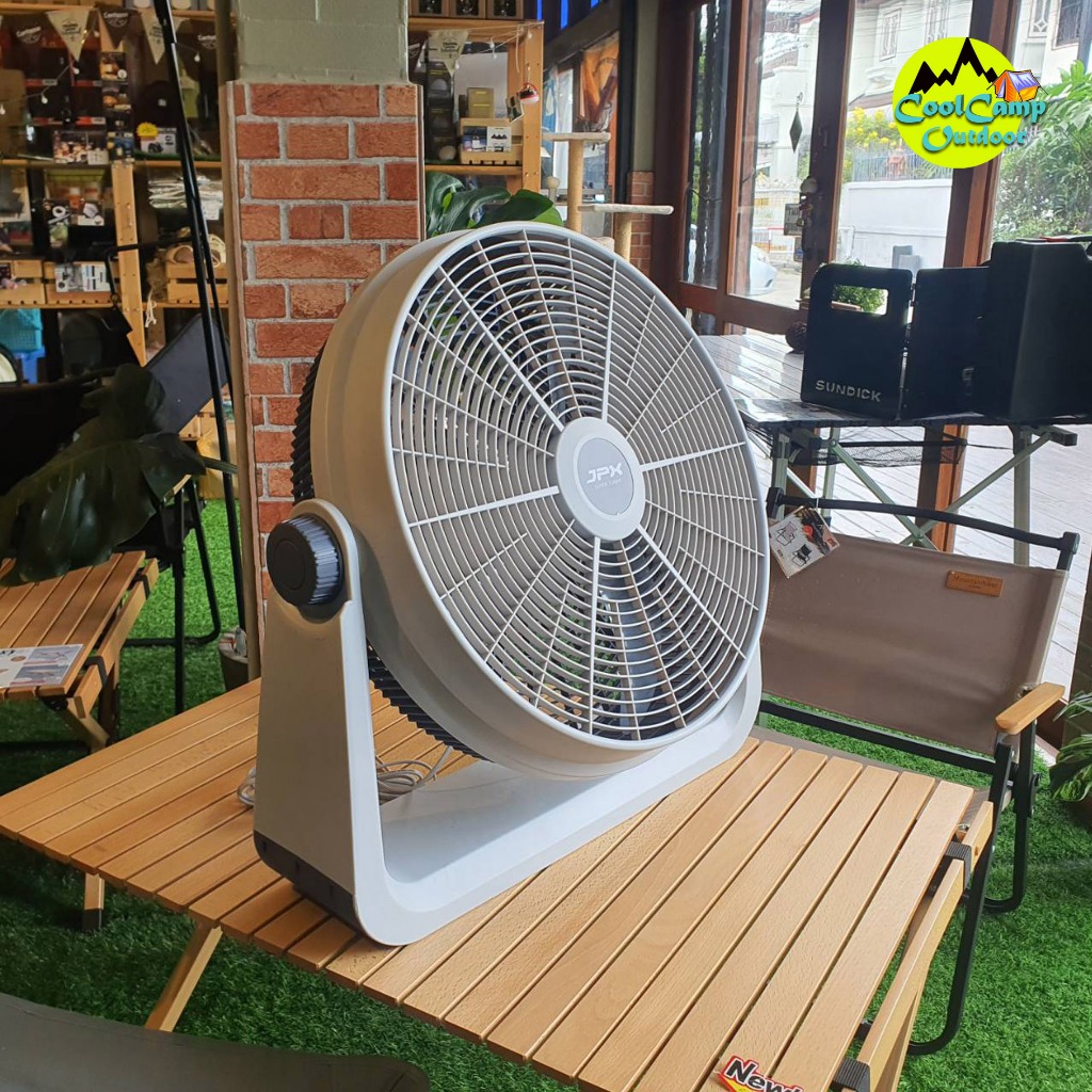 พัดลม JPX  Super Terbo 20 ” นิ้ว  รุ่นใหม่ Camping สายไฟยาว 4 เมตร ปรับองศาได้ สินค้ามีประกัน 3 ปี ราคา ถูกที่สุด ดีลบีเคเค แกลเลอรีภาพที่ 6