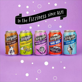 Ben Shaws soda cream soda / dandelion & burdock โซดา นำเข้าจ…