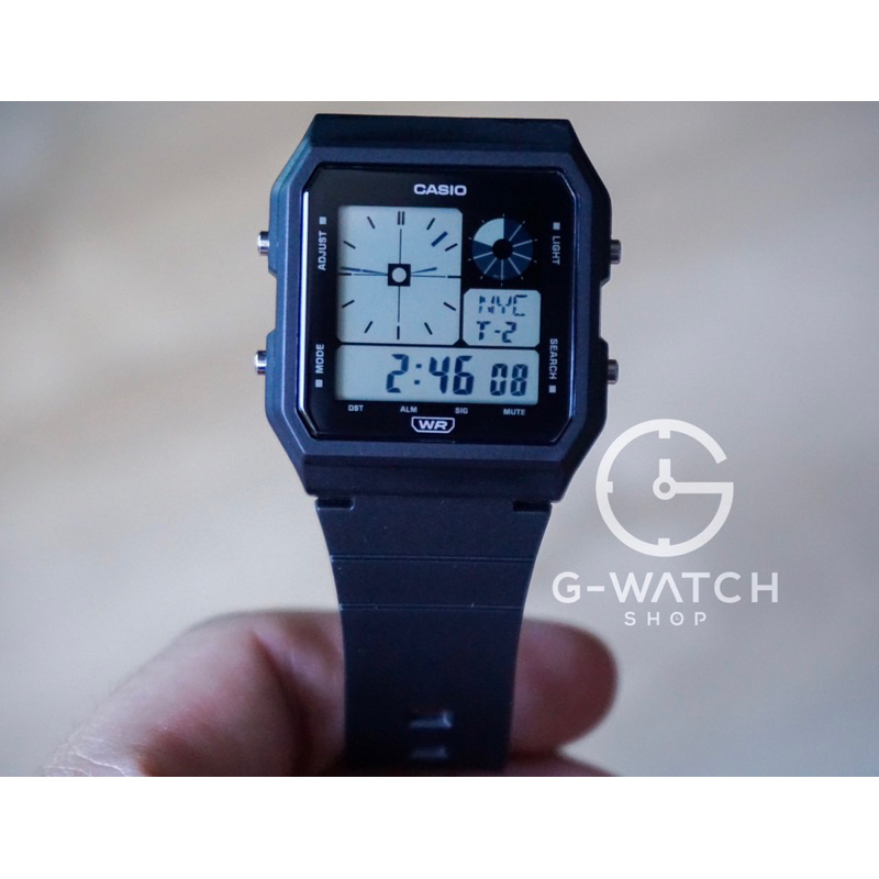 [CASIO Standard] LF-20W-1A, LF-20W-1, LF-20 สีดำ [ประกันศูนย์บริษัทเซ็นทรัล CMG 1 ปี]