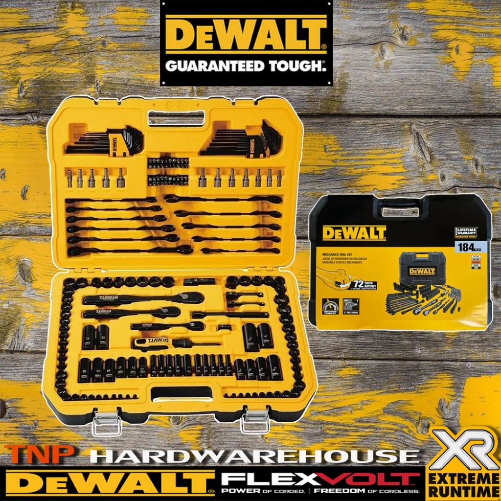 DEWALT DWMT45184 ชุดบล็อก184ชิ้น