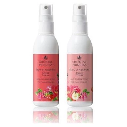 ฉีดตัว ฉีดผม Oriental princess Story of Happiness Hair Cologne Spray 100ml สเปรตัวหอม ฉีดผมหอม thumbnail 5