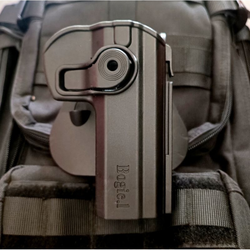 Bogie1 ซองพกนอก POLYMER รุ่น CZ75 SP01, CZ75 SP01 SHADOW (ปลดล็อคนิ้วชี้)