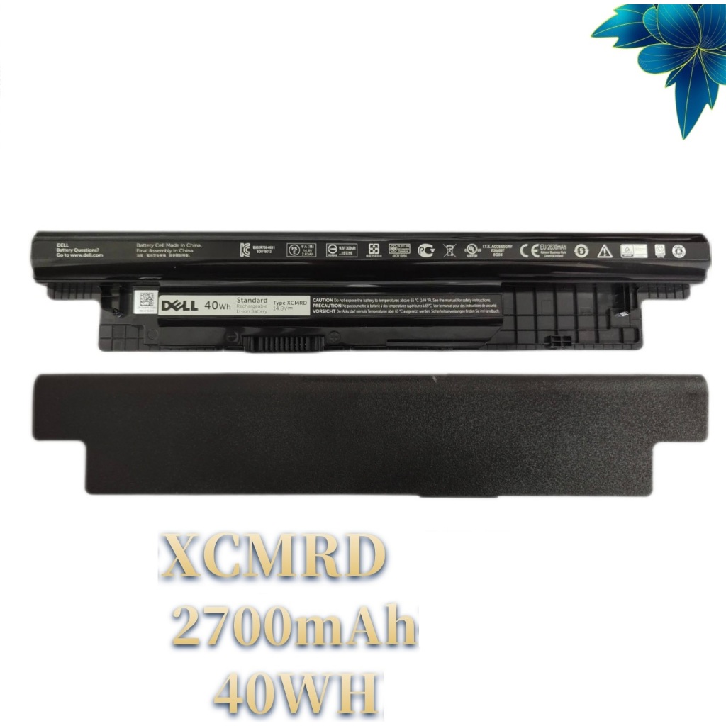 (ส่งฟรี ประกัน 1 ปี) Dell แบตเตอรี่ XCMRD ของแท้ Dell Inspiron 3421 5421 3521 5521 3721 14-3421 15-3521 15-3521 Series