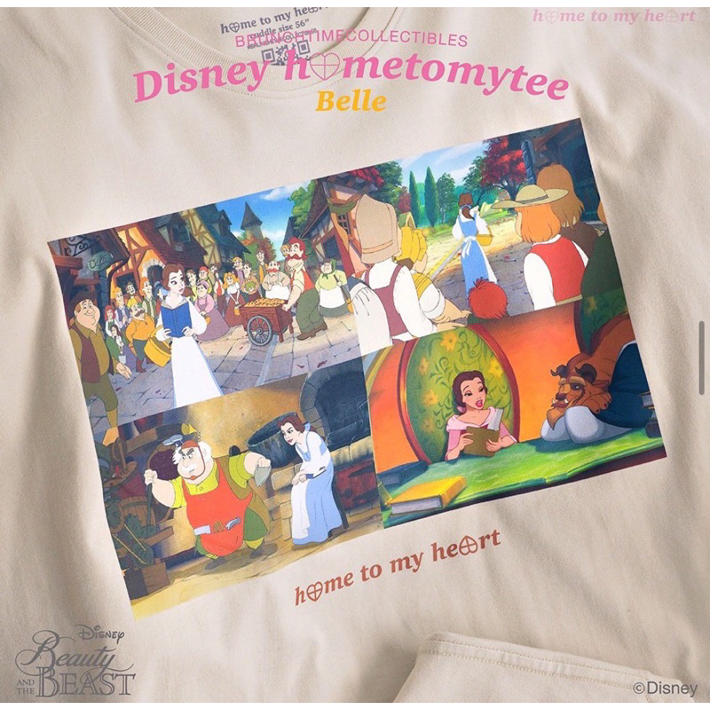 เสื้อยืด Home to my Heart  พร้อมส่ง รุ่น Brunchtime Collectible (Limited) Disney Bing Bong,Genie,Vil