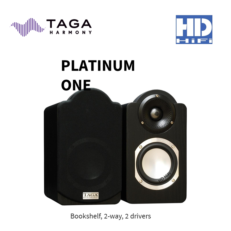 Taga Harmony Platinum One Bookshelf Speaker