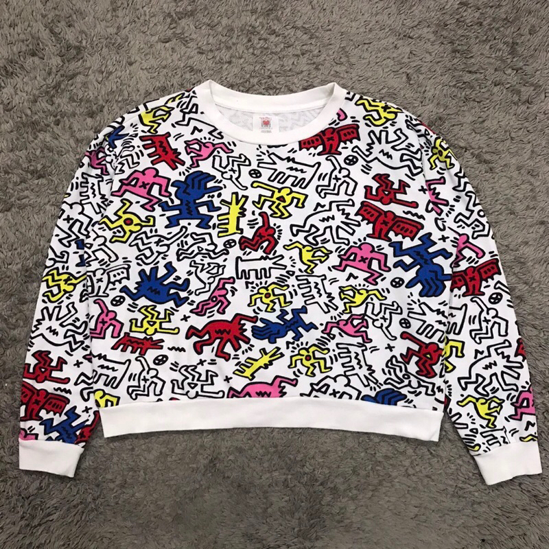 เสื้อ Sweater Keith Haring มือสองของแท้